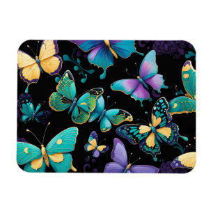 Magnet Flexible Papillons colorés