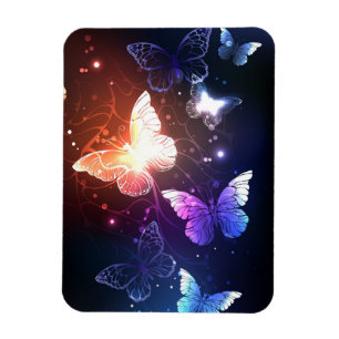 Magnet Flexible Papillons de nuit lumineux