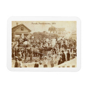 Magnet Flexible Parade, Provincetown, 1885 Vintage
