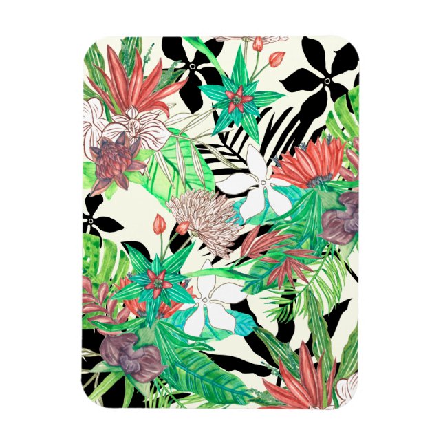 Magnet Flexible Paradis floral II (Vertical)