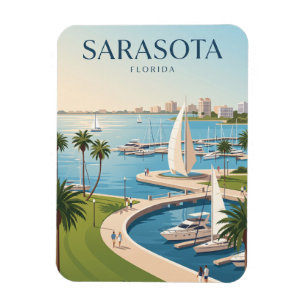 Magnet Flexible Parc de la baie de Sarasota États-Unis