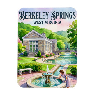 Magnet Flexible Parc d'État de Berkeley Springs USA