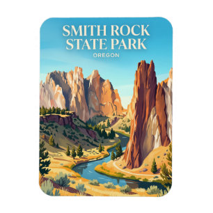 Magnet Flexible Parc d'État de Smith Rock USA