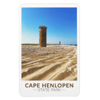 Parc d'état du Cap Henlopen Aquarelle Delaware