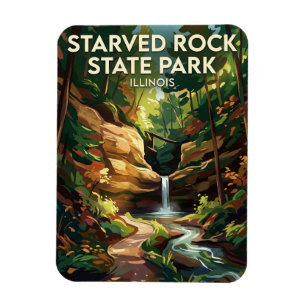 Magnet Flexible Parc d'État Starved Rock USA