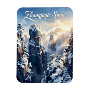 Magnet Flexible Parc forestier national de Zhangjiajie Chine