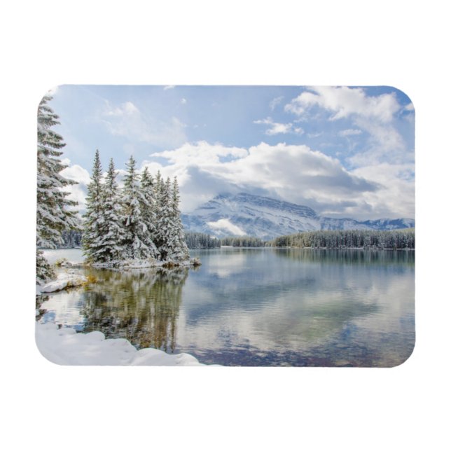 Magnet Flexible Parc national Banff en hiver (Horizontal)