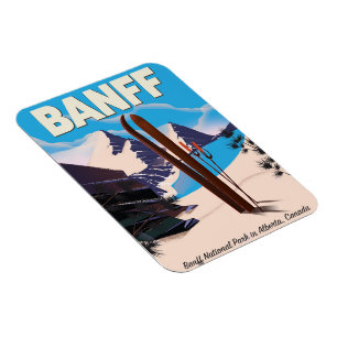 Magnet Flexible Parc national de Banff en Alberta, Canada.