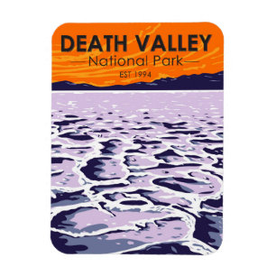 Magnet Flexible Parc national de Death Valley Vintage