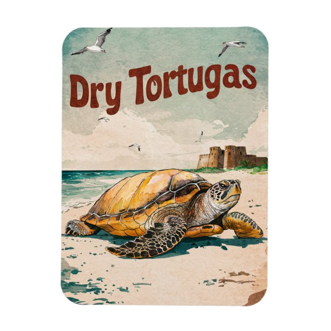 Magnet Flexible Parc national de Dry Tortugas, Floride (Vertical)