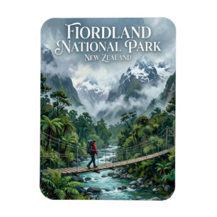Magnet Flexible Parc national de Fiordland Nouvelle-Zélande