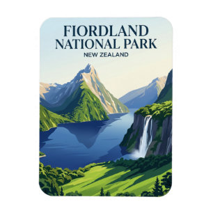 Magnet Flexible Parc national de Fiordland Nouvelle-Zélande