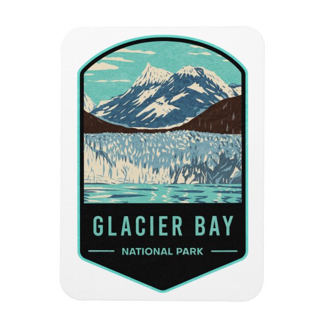 Magnet Flexible Parc national de Glacier Bay (Vertical)