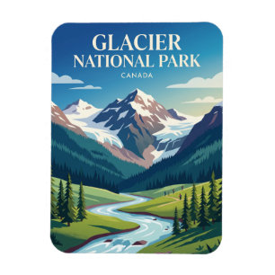 Magnet Flexible Parc national de Glacier, Colombie-Britannique Can