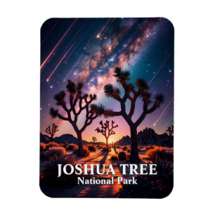 Magnet Flexible Parc national de Joshua Tree Ciel nocturne Voie la