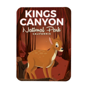 Magnet Flexible Parc national de Kings Canyon Californie