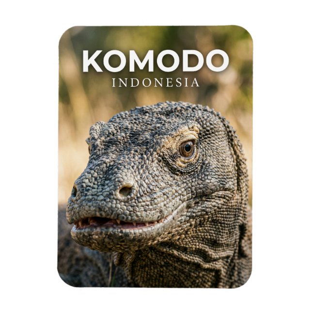 Magnet Flexible Parc national de Komodo Indonésie (Vertical)