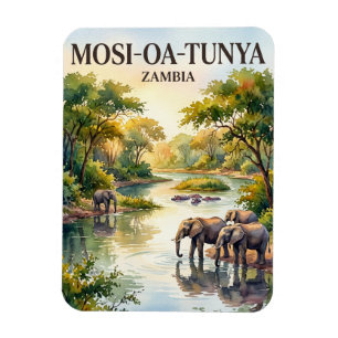 Magnet Flexible Parc national de Mosi-oa-Tunya Zambie