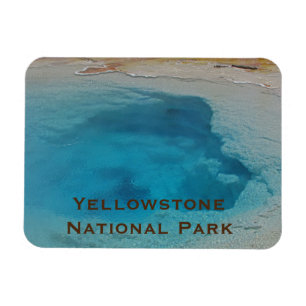 Magnet Flexible Parc national de photo bleue de piscine de