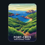 Magnet Flexible Parc national de Port-Cros France Voyage<br><div class="desc">Le Parc National de Port-Cros, situé en Méditerranée au large de la Côte d'Azur, est l'une des zones naturelles les plus vierges et protégées de France. Créé en 1963, il a été le premier parc national marin du pays et demeure un modèle de conservation durable tant en terre qu’en mer....</div>