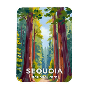 Magnet Flexible Parc national de Sequoia Voyage en Californie