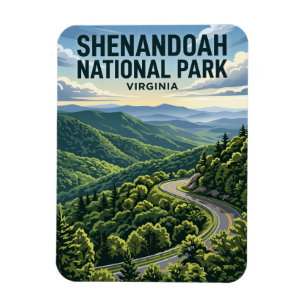 Magnet Flexible Parc national de Shenandoah USA