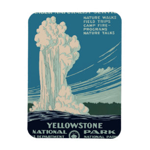 Magnet Flexible Parc national de Yellowstone