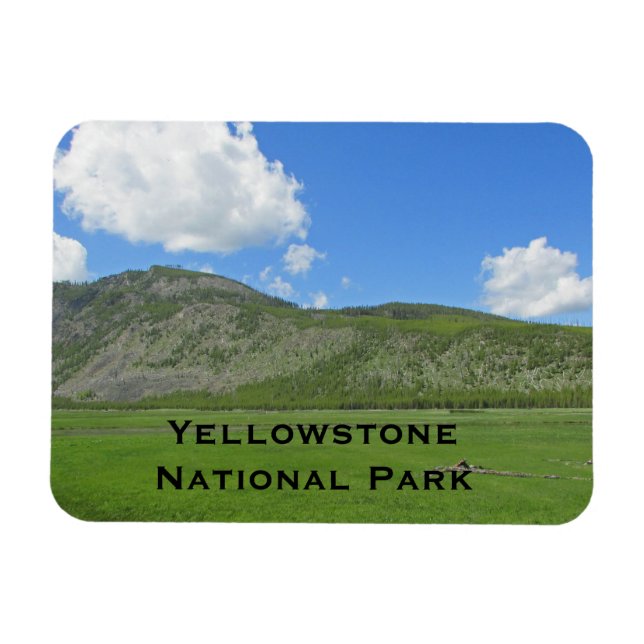 Magnet Flexible Parc national de Yellowstone Keepsaké (Horizontal)