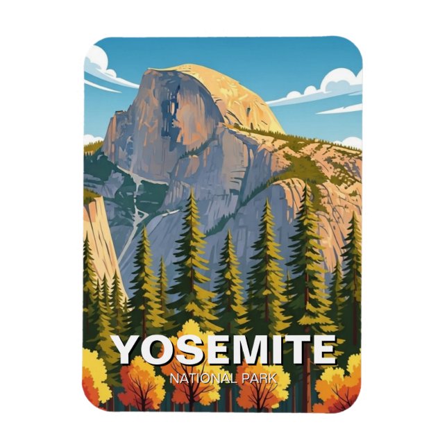 Magnet Flexible Parc national de Yosemite (Vertical)