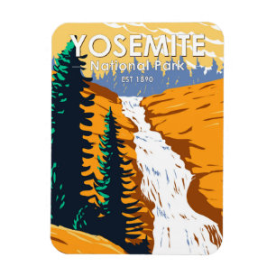 Magnet Flexible Parc national de Yosemite Chutes Chilnualna Califo