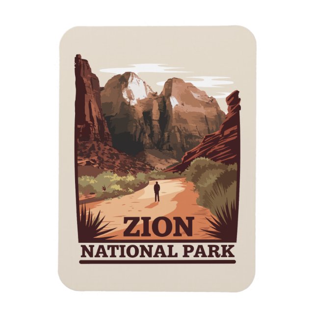 Magnet Flexible Parc national de Zion (Vertical)
