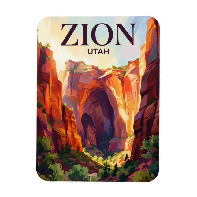 Magnet Flexible Parc national de Zion USA (Vertical)