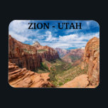 Magnet Flexible Parc national de Zion - Utah<br><div class="desc">Beau cadeau pour aventurier.</div>