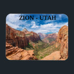 Magnet Flexible Parc national de Zion - Utah<br><div class="desc">Beau cadeau pour aventurier.</div>