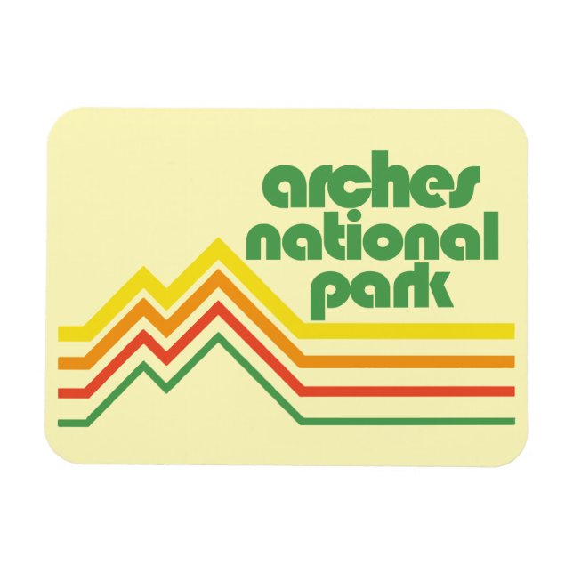 Magnet Flexible Parc national des Arches (Horizontal)