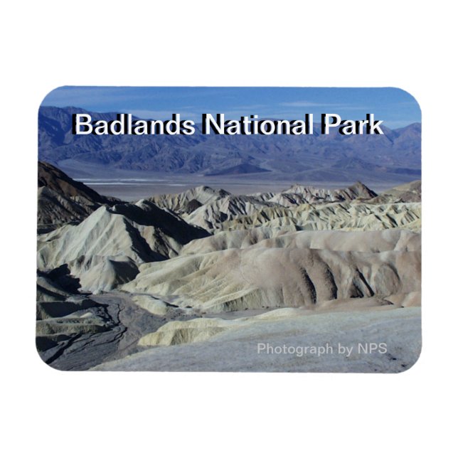 Magnet Flexible Parc national des Badlands (Horizontal)