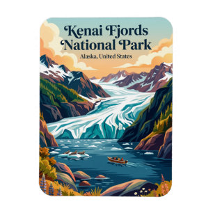 Magnet Flexible Parc national des fjords de Kenai Alaska