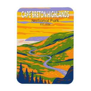 Magnet Flexible Parc national des Hautes-Terres-du-Cap-Breton Cana