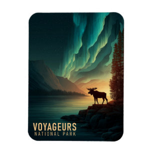 Magnet Flexible Parc national des Voyageurs Vintage