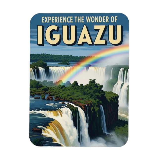 Magnet Flexible Parc national d'Iguazu Argentine (Vertical)