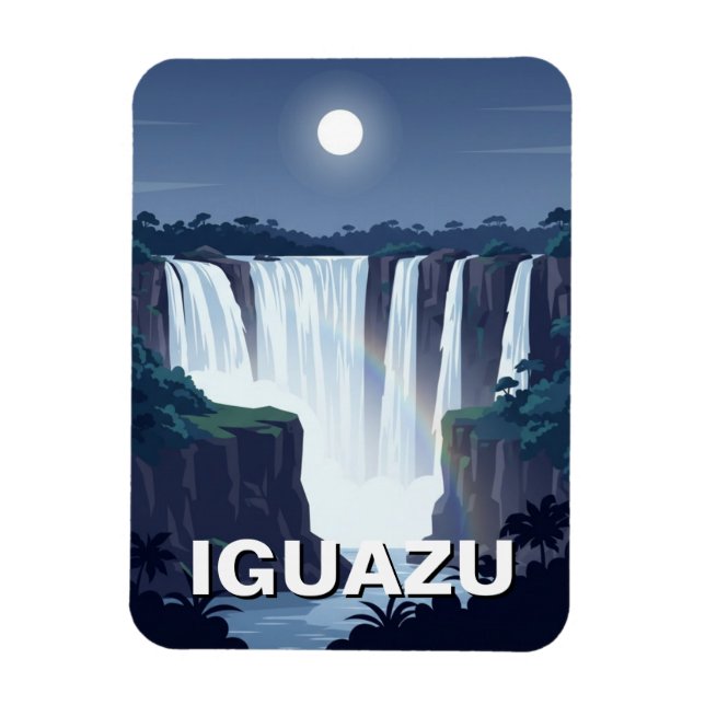 Magnet Flexible Parc national d'Iguazu Argentine (Vertical)