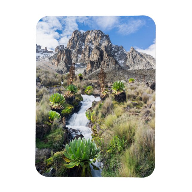 Magnet Flexible Parc national du mont Kenya central (Vertical)