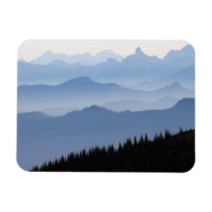 Magnet Flexible Parc national du mont Rainier Montagnes Cascade