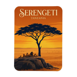 Magnet Flexible Parc national du Serengeti Tanzanie