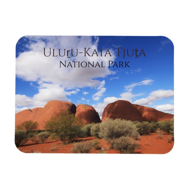 Magnet Flexible Parc national d'Uluru-Kata Tjuta, Olgas (Horizontal)