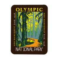 Parc National Olympique Hoh Rainforest désorganisé
