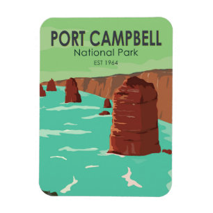 Magnet Flexible Parc national Port Campbell Australie Vintage