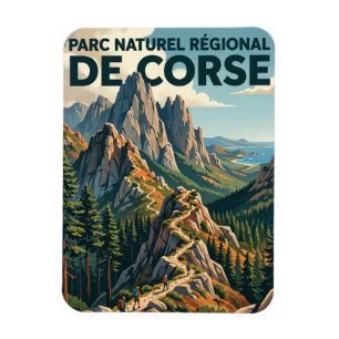 Magnet Flexible Parc naturel régional de Corse France