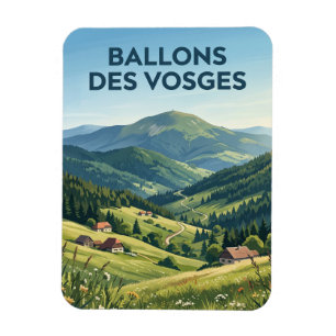 Magnet Flexible Parc naturel régional des Ballons des Vosges Franc