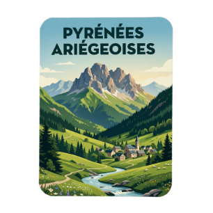 Magnet Flexible Parc naturel régional des Pyrénées ariégeoises Fra